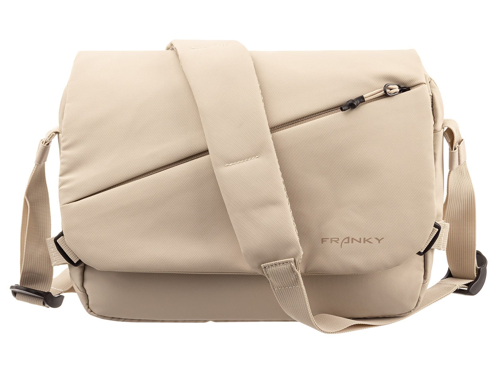 Franky Umhängetasche Überschlag Tasche CT17-M-B Messenger (1-tlg)