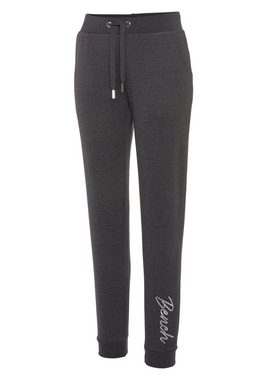 Bench. Loungewear Relaxhose -Loungehose, Sweathose mit glänzender Logostickerei, Loungewear, Loungeanzug