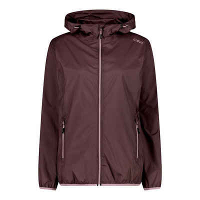 CMP Regenjacke Rain Fix Hood Jacket mit passendem Beutel zum Verstauen