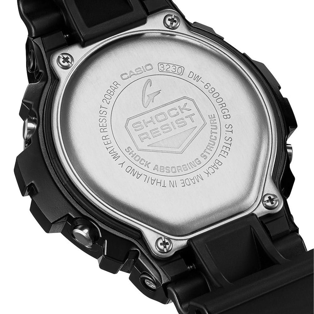 CASIO G-SHOCK Schwarz/Regenbogen G-Shock Digital Digitaluhr