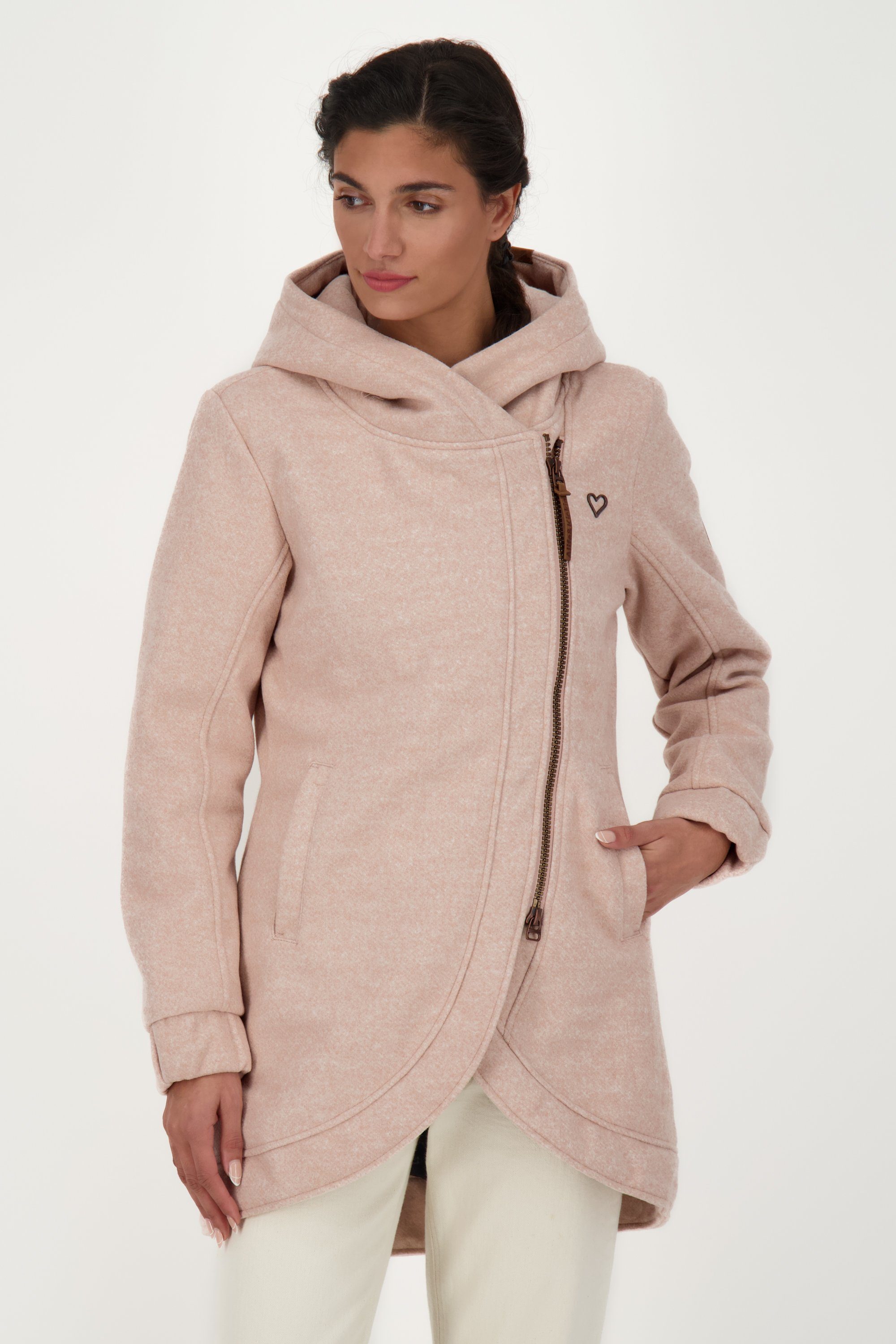 & Alife mahagonium Kickin Damen Winterjacke, gefütterte J CarlottaAK Jacke Winterjacke Coat