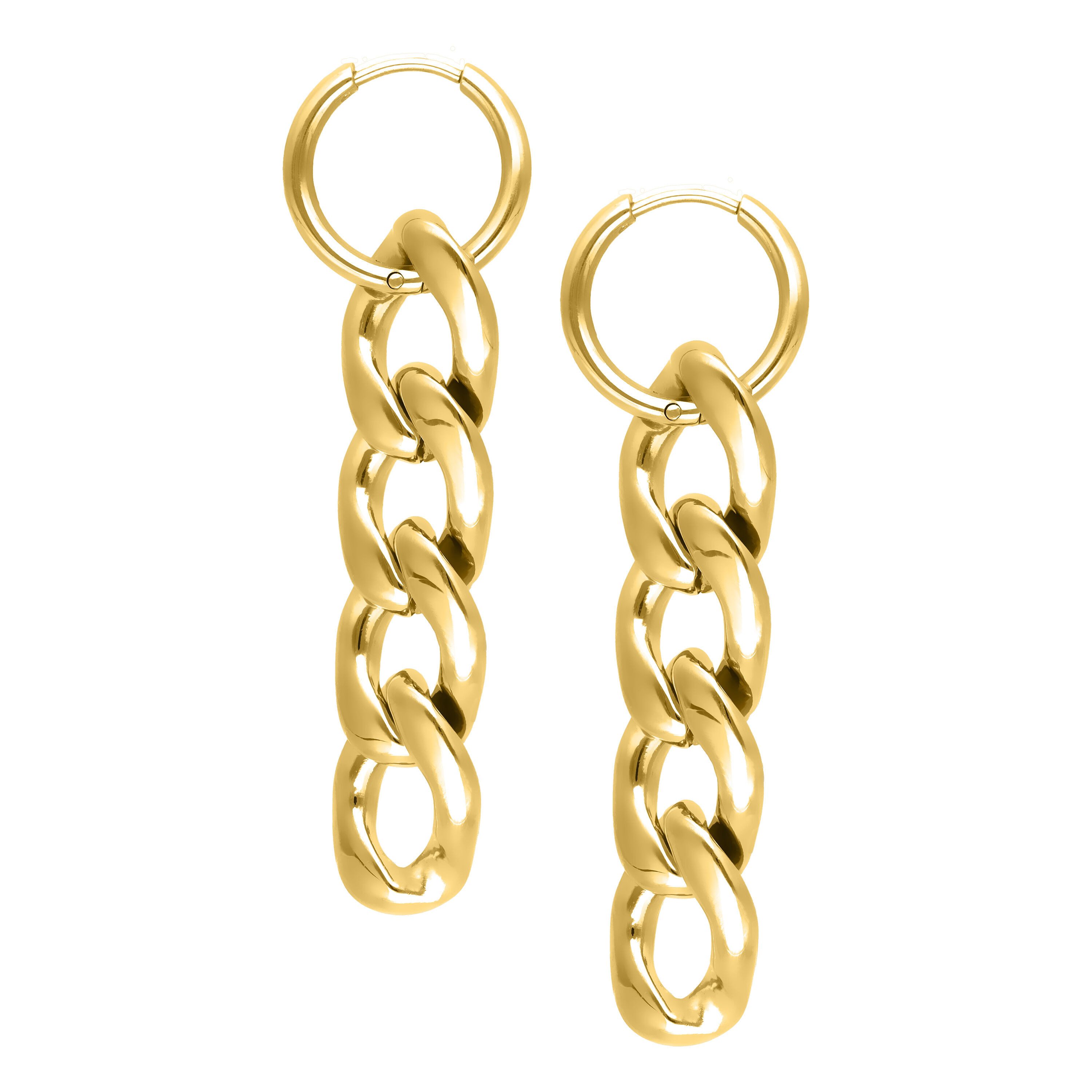 Paar Creolen Little Chunky Hoops