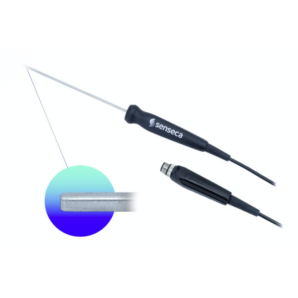 Senseca Thermodetektor Senseca DX 115-00-300-L02 Tauchfühler -196 bis +500 °C Fühler-Typ Pt