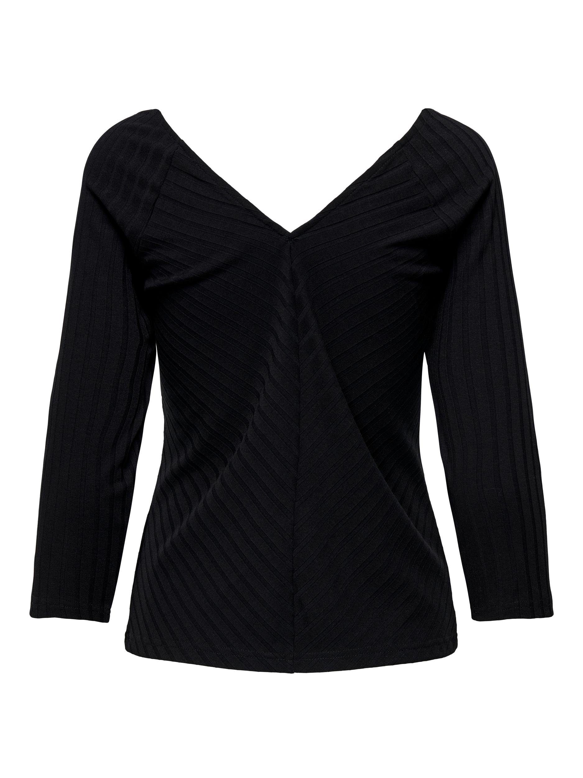 ONLY V-Shirt ONLINGA L/S V-NECK TOP CC JRS