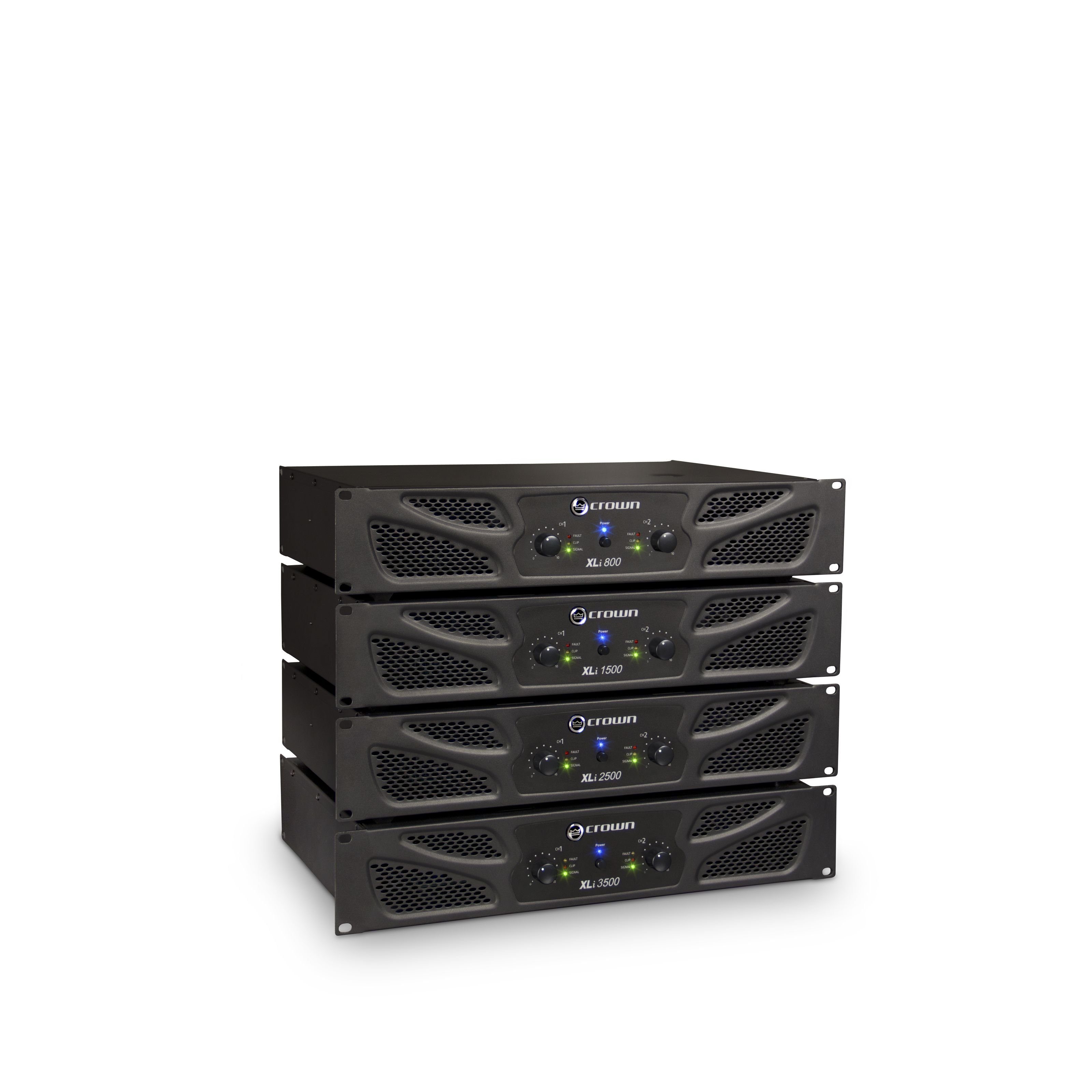 Crown Endverstärker (XLI 2500 Endstufe, 2x 750 Watt / 4 Ohm - 2-Kanal Endstufe)