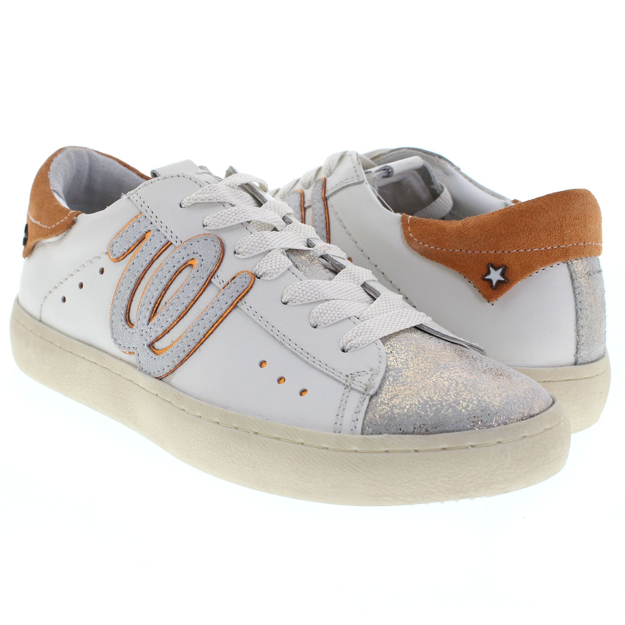 CLEVER WRG Gold Orange Sneaker