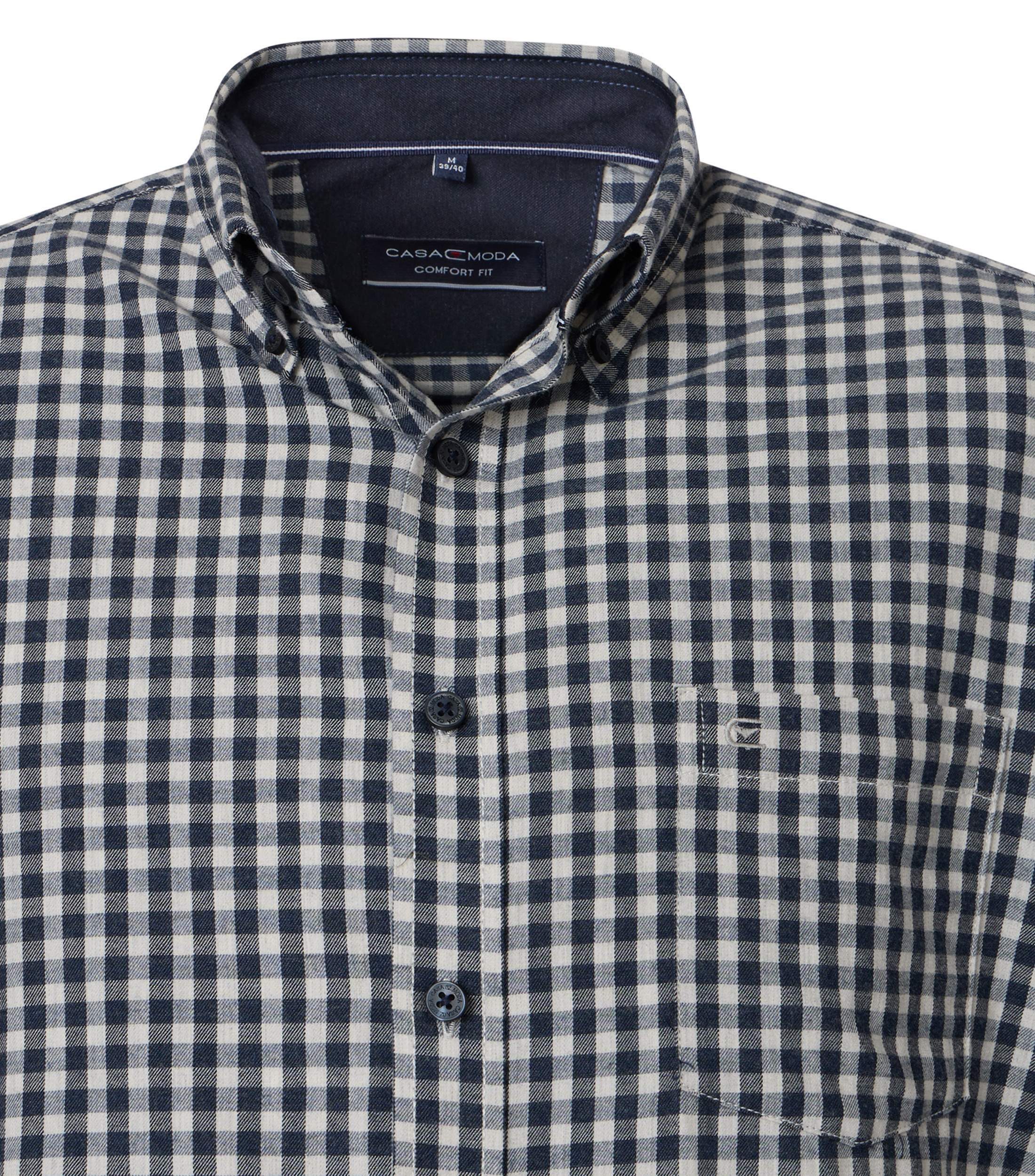 CASAMODA Langarmhemd CASAMODA Freizeithemd kariert