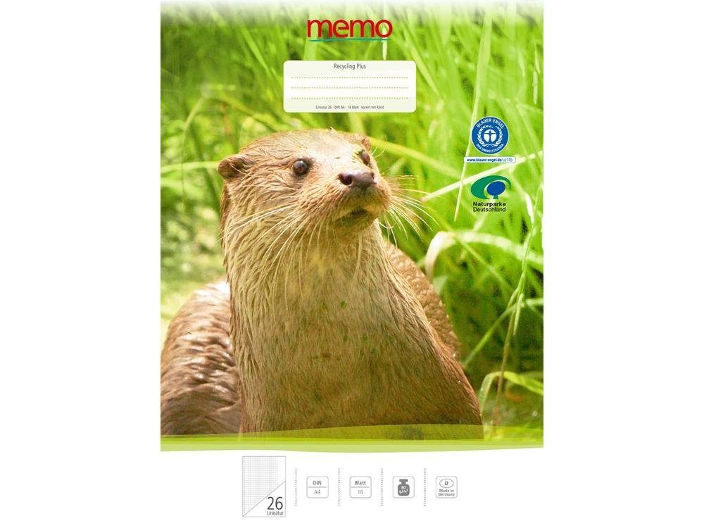 memo Schulheft memo Schulheft DIN A4, Lineatur 26