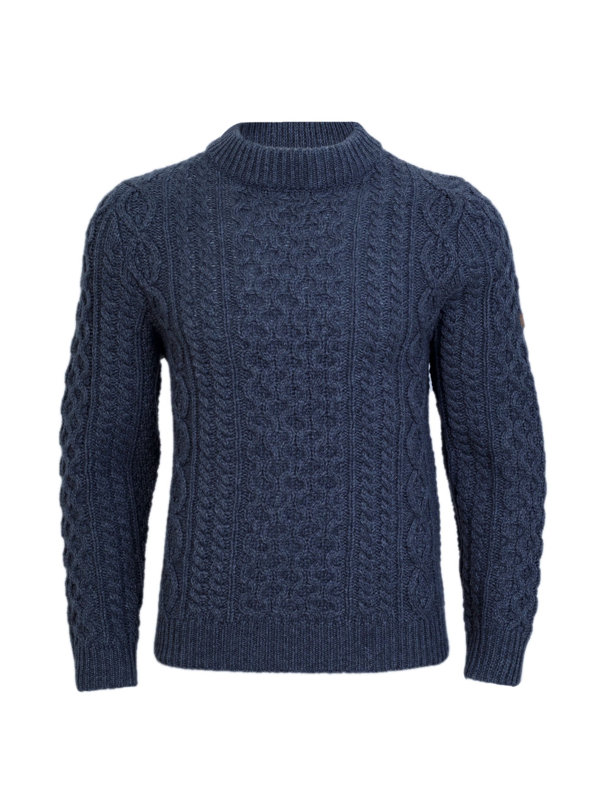 Schietwetter Strickpullover Herren Zopfmuster Sterling (1-tlg) günstig online kaufen