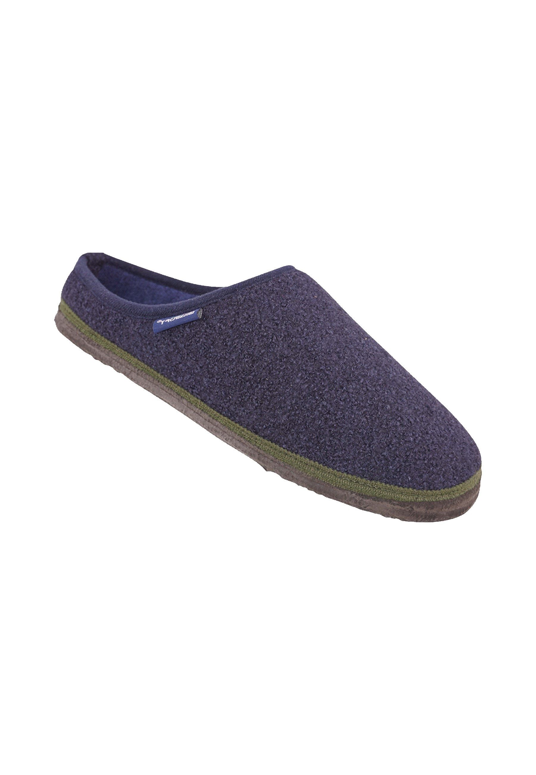 Biosoft Comfort & Easy Walk Biosoft Hausschuhe Herren Größe 42-46 blau, Hausschuhe mit Fussbett Hausschuh