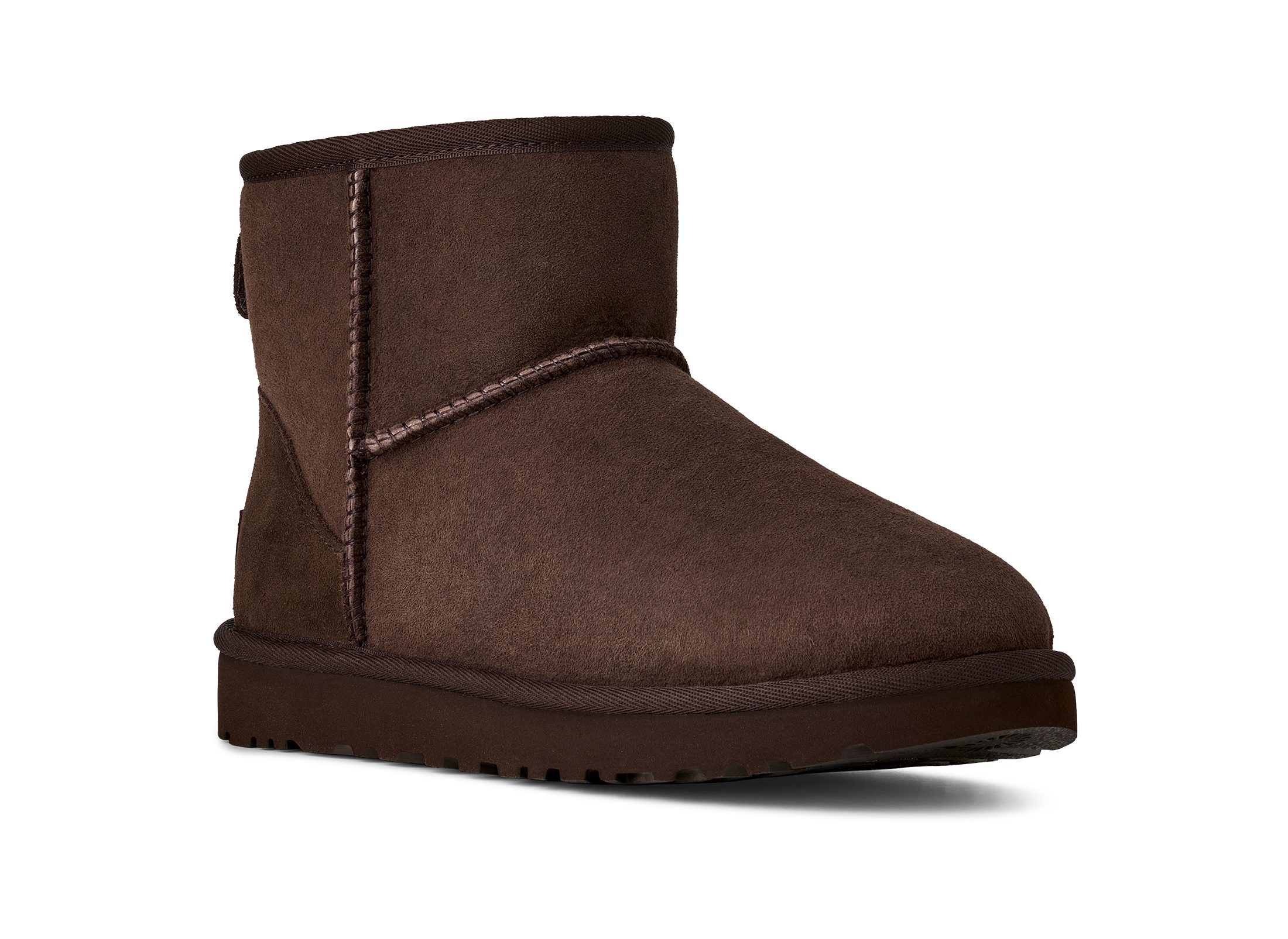 UGG Unisex, W CLASSIC MINI II Winterboots Schlupfschuh, Kurz-Boots mit Ziernähten
