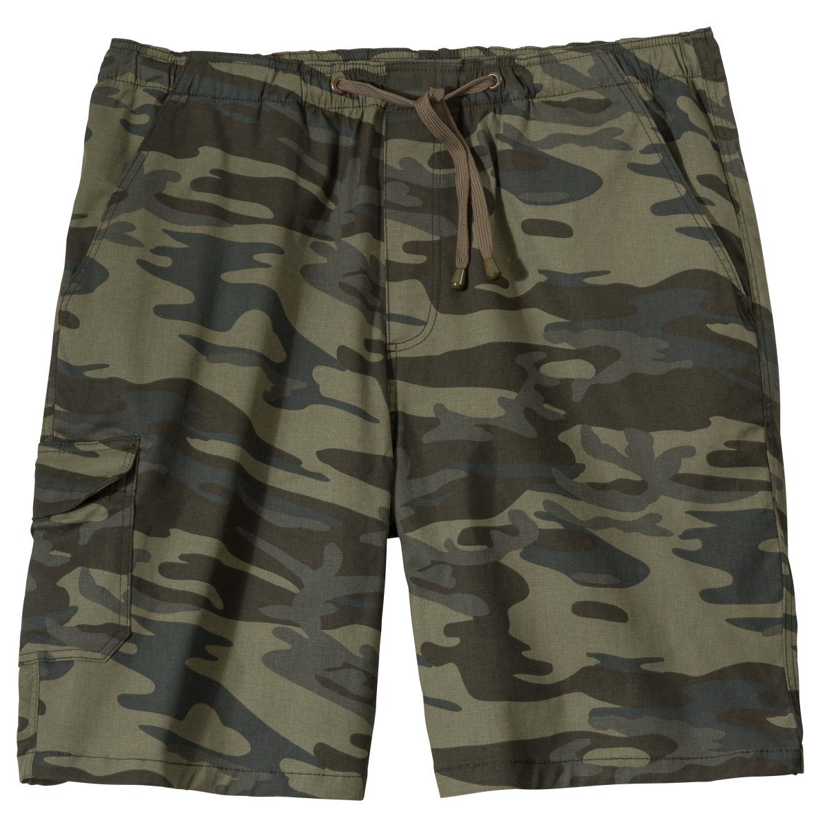 ABRAXAS Cargobermudas Übergrößen Cargo-Bermuda khaki camouflage Abraxas