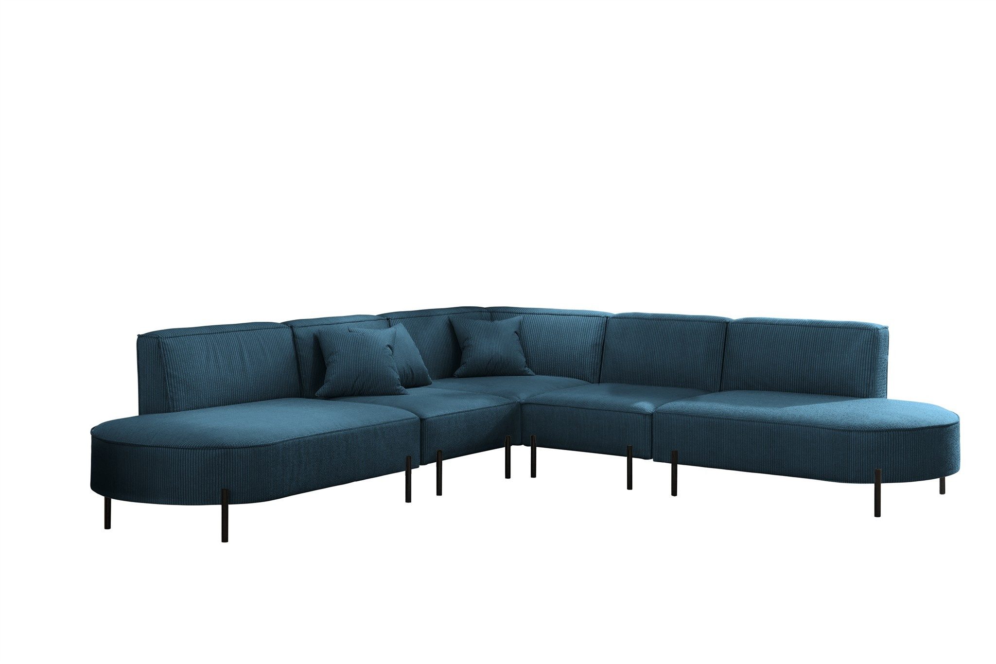 Fun Möbel Ecksofa Sofa VALENCIA Seite günstig online kaufen