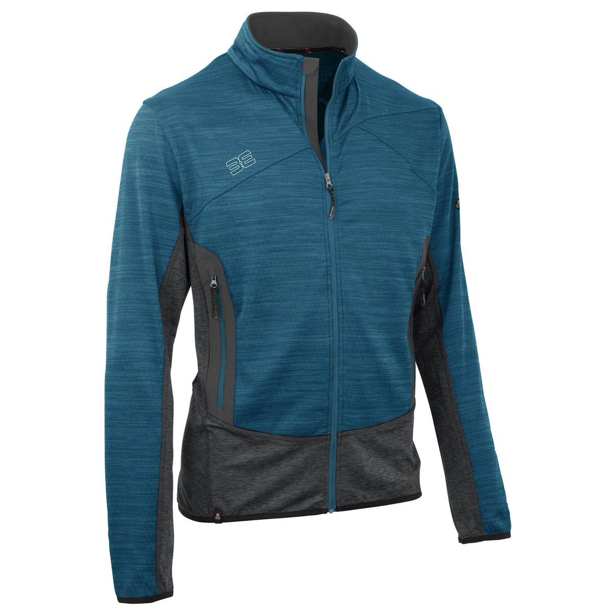 Maul Softshelljacke Herren Fleecejacke Falzeben 3XT - petrol blue/dark grey