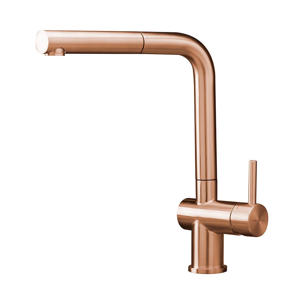 REGINOX Küchenarmatur Cedar mit Auszug Auslauf, copper II