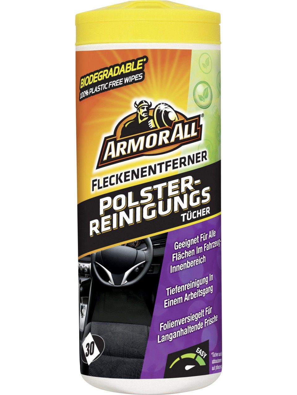 Armor All Armor All Polsterreinigertücher-Box 30 Tücher Autopolitur