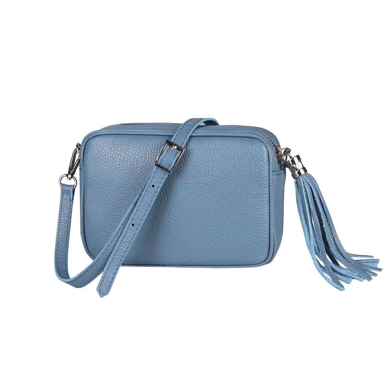 ITALYSHOP24 Schultertasche Made in Italy Damen Leder Tasche CrossOver, als günstig online kaufen