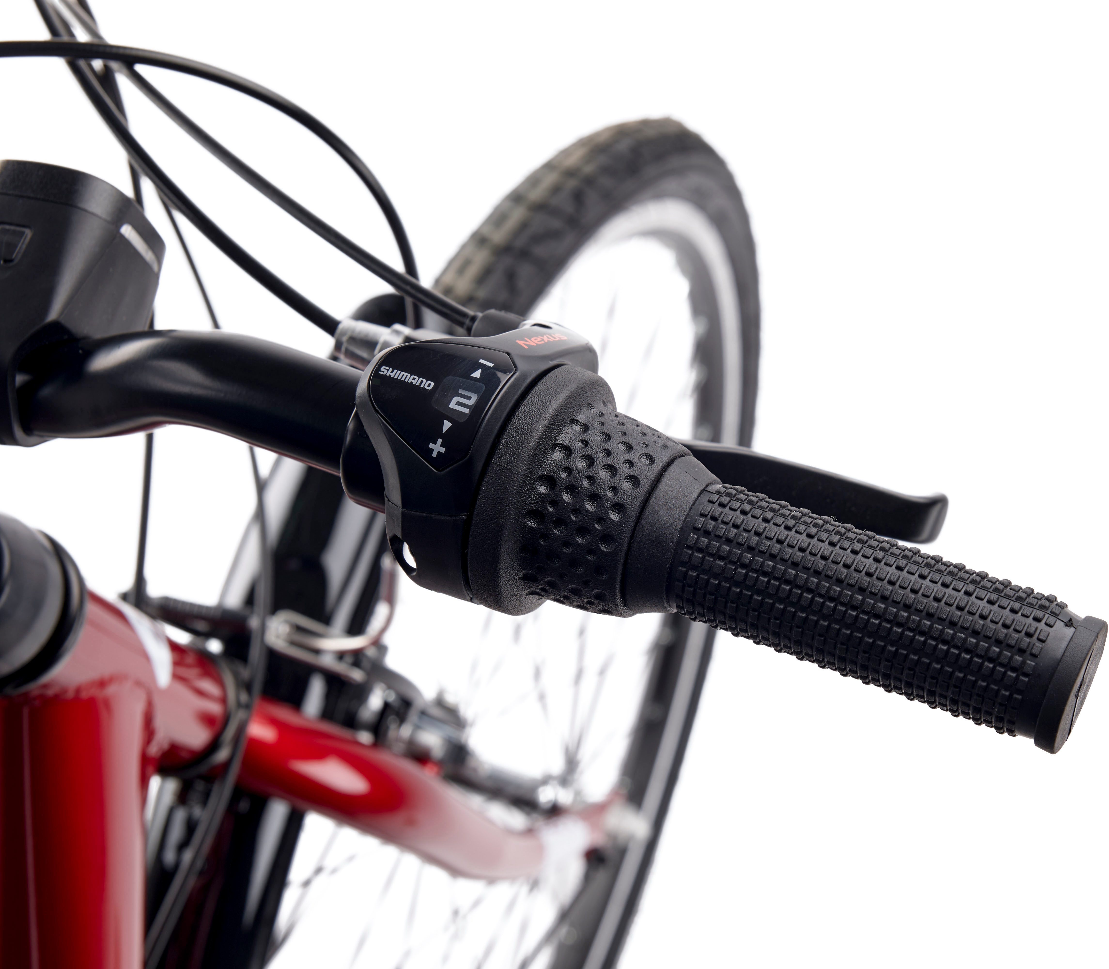 S’COOL Jugendfahrrad S'COOL chiX, 3 Gang Shimano, Nabenschaltung, 26 Zoll, Jugendliche, mit Gepäckträger und Schutzblech