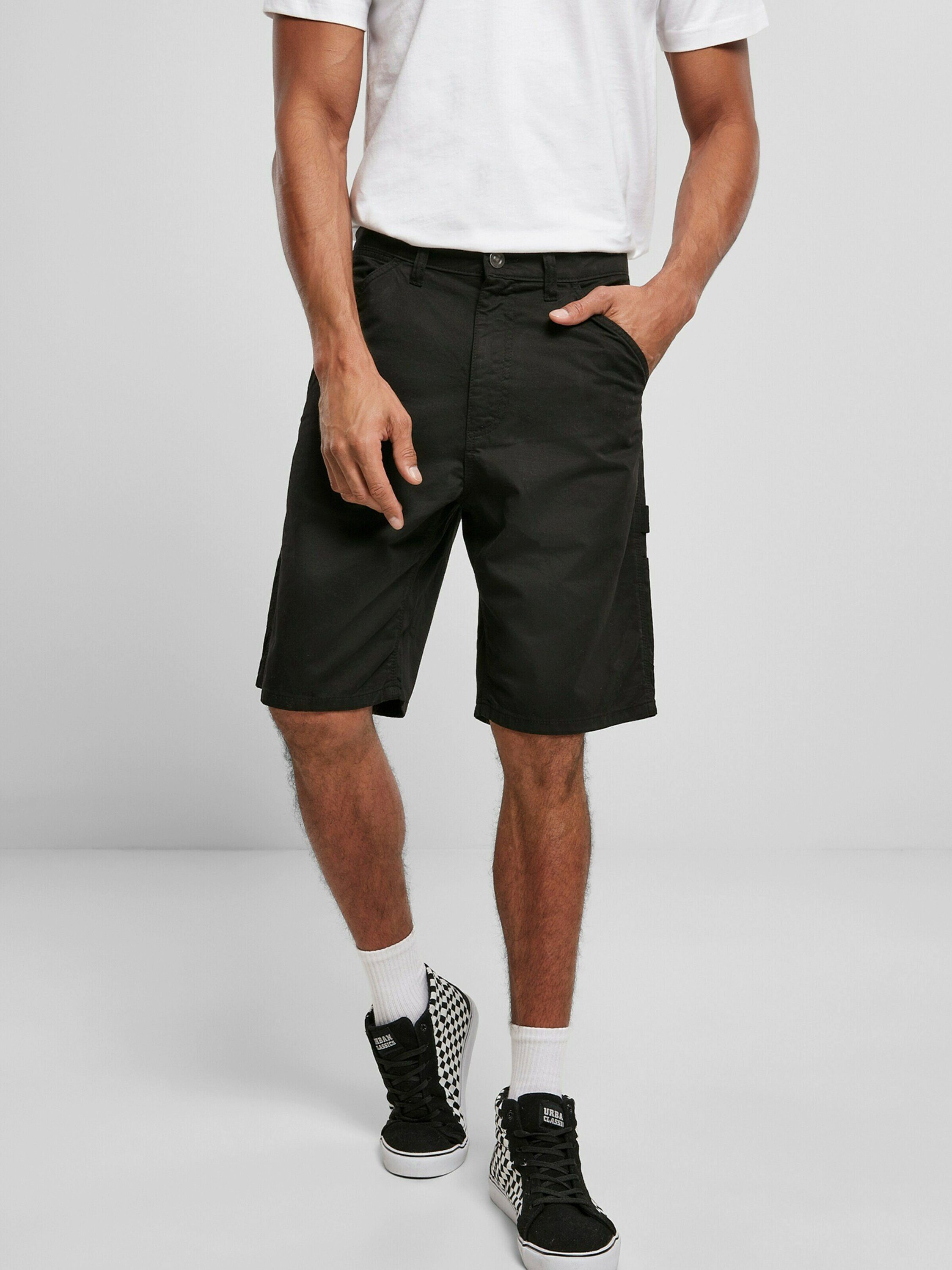 (1-tlg) Carpenter Shorts Black CLASSICS URBAN