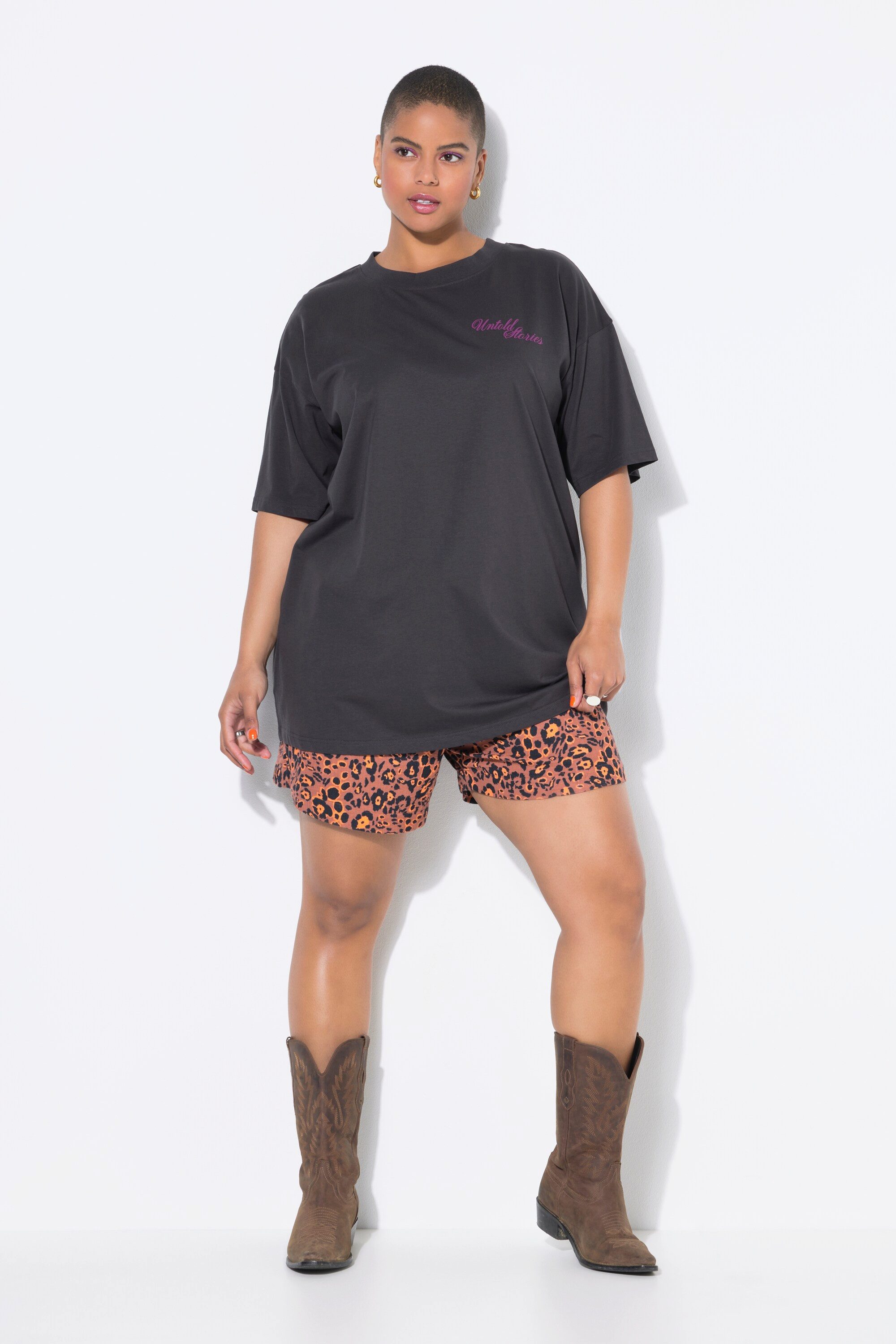 Studio Untold T-Shirt T-Shirt oversized Writing-Print