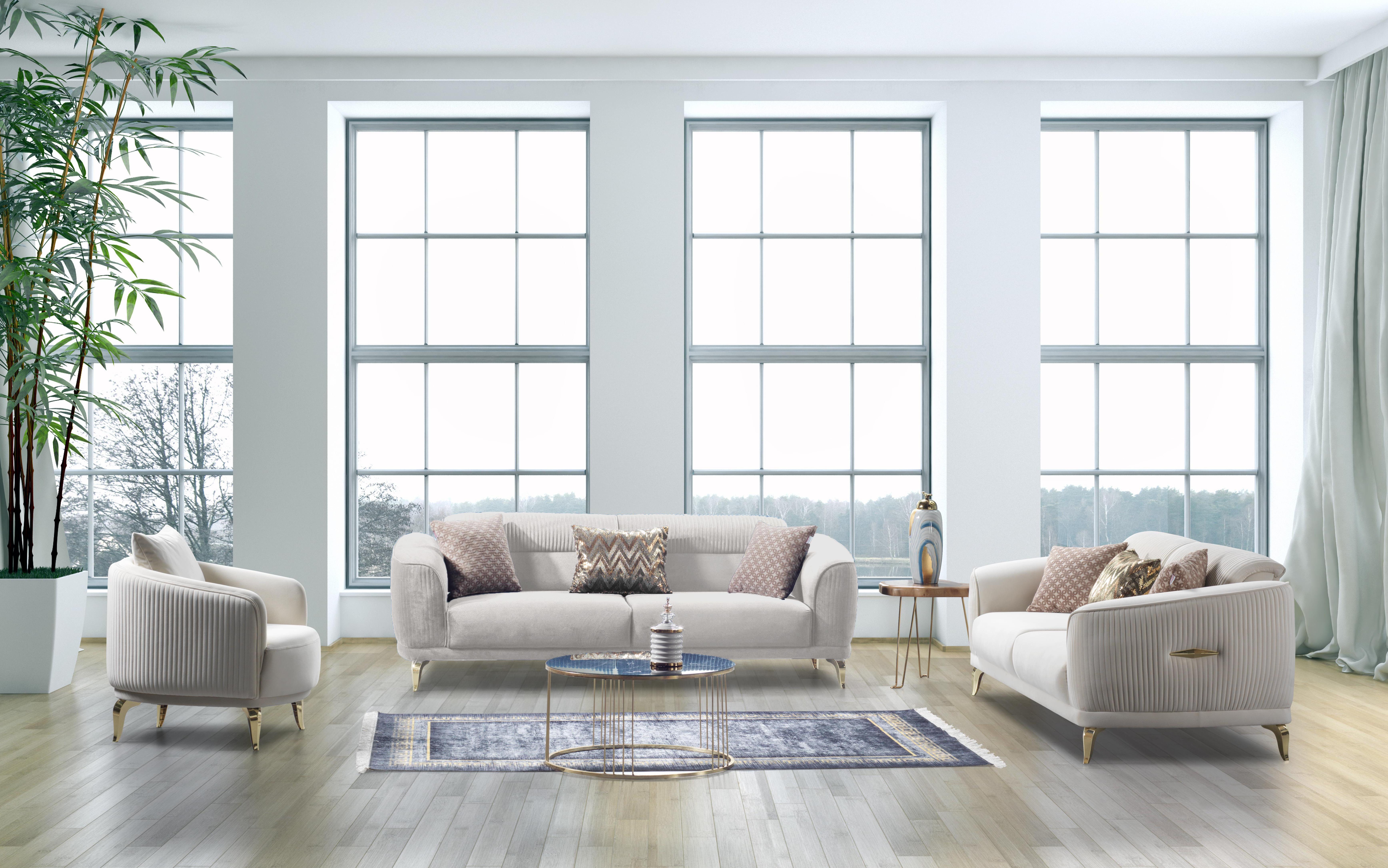 Palms-Store Sofa Neapel mit in versch. Samtstoff-Farben & Sitzvarianten, Sp günstig online kaufen