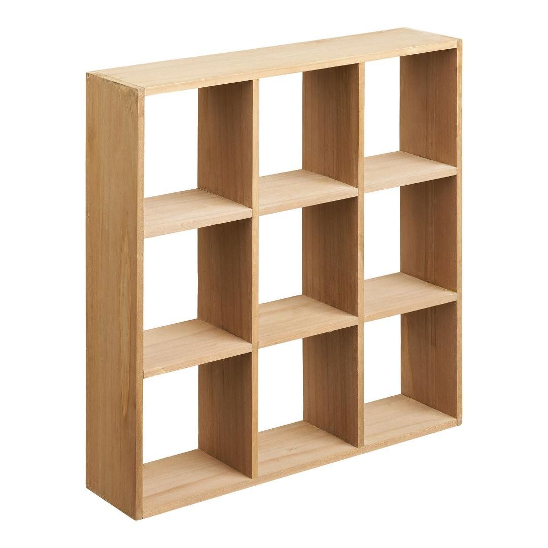 House Nordic Küchenregal Ona Wandregal, Tassenhalter 9 Ebenen Kiefer.