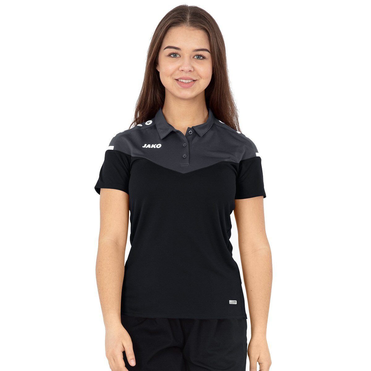Poloshirt Champ 2.0 (100% Polyester) schwarz Damen