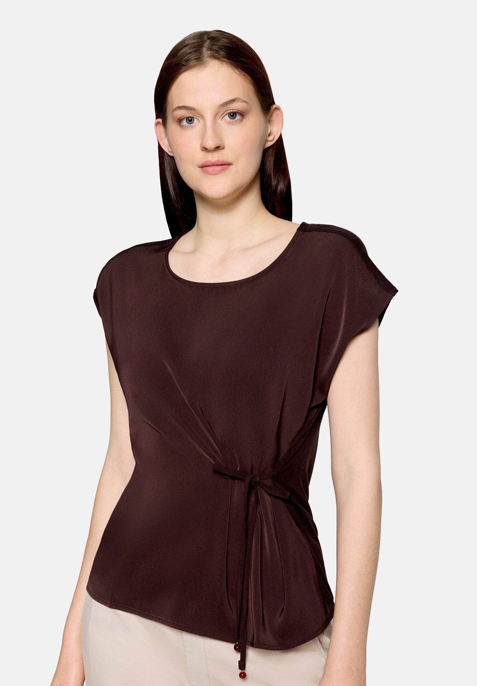 Cartoon Kurzarmshirt Damen kurzarm (1-tlg)