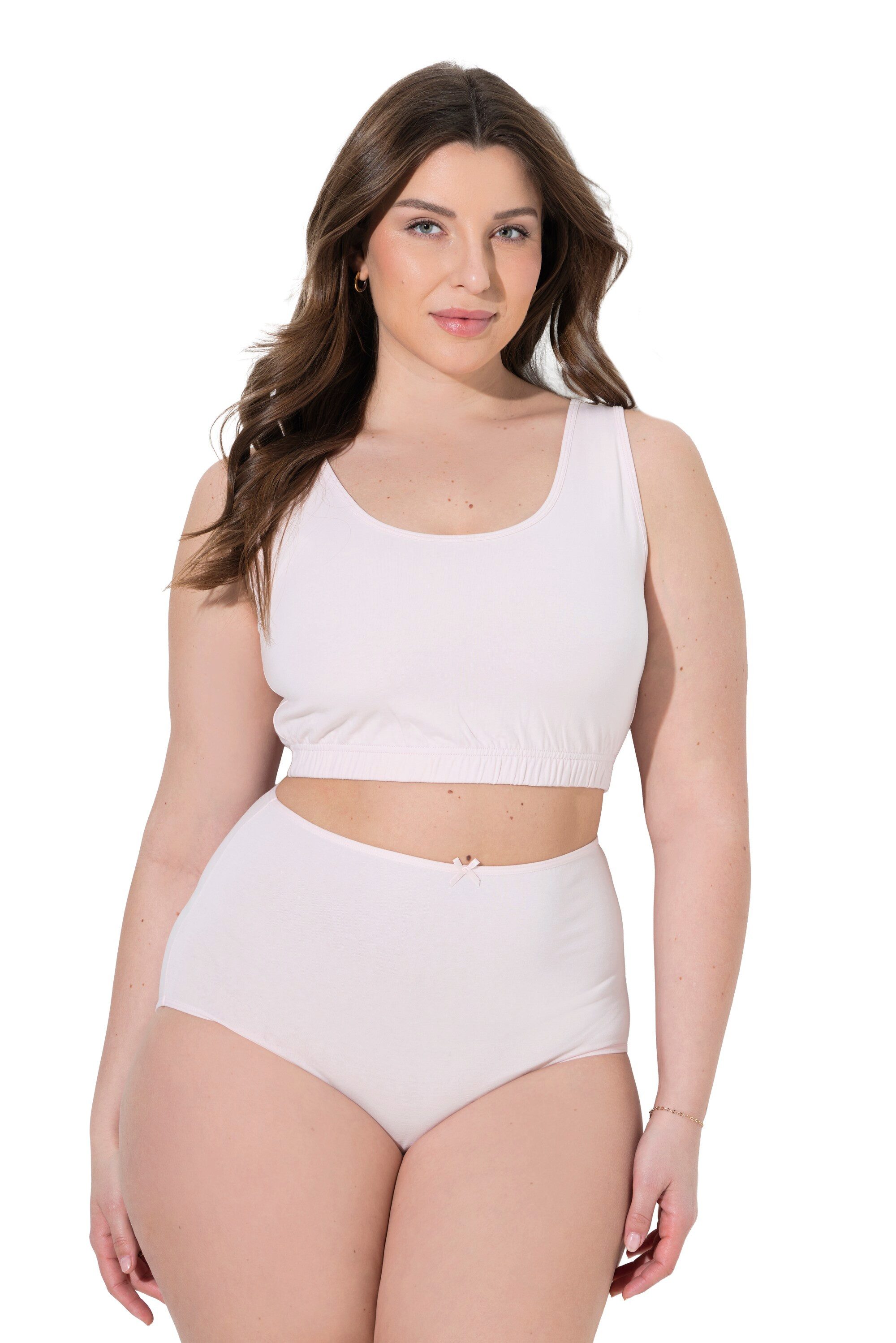 Ulla Popken Maxislip Maxislips 5er-Pack Muster/einfarbig