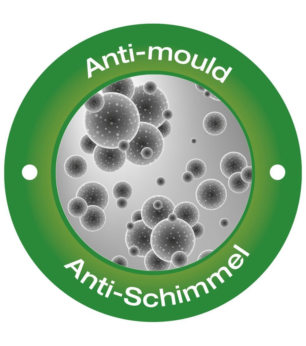 Sanilo Duschvorhang Hosta 180 x 200 cm, 100% wasserdicht, Anti-Schimmel-Effekt, hochwertige Qualität