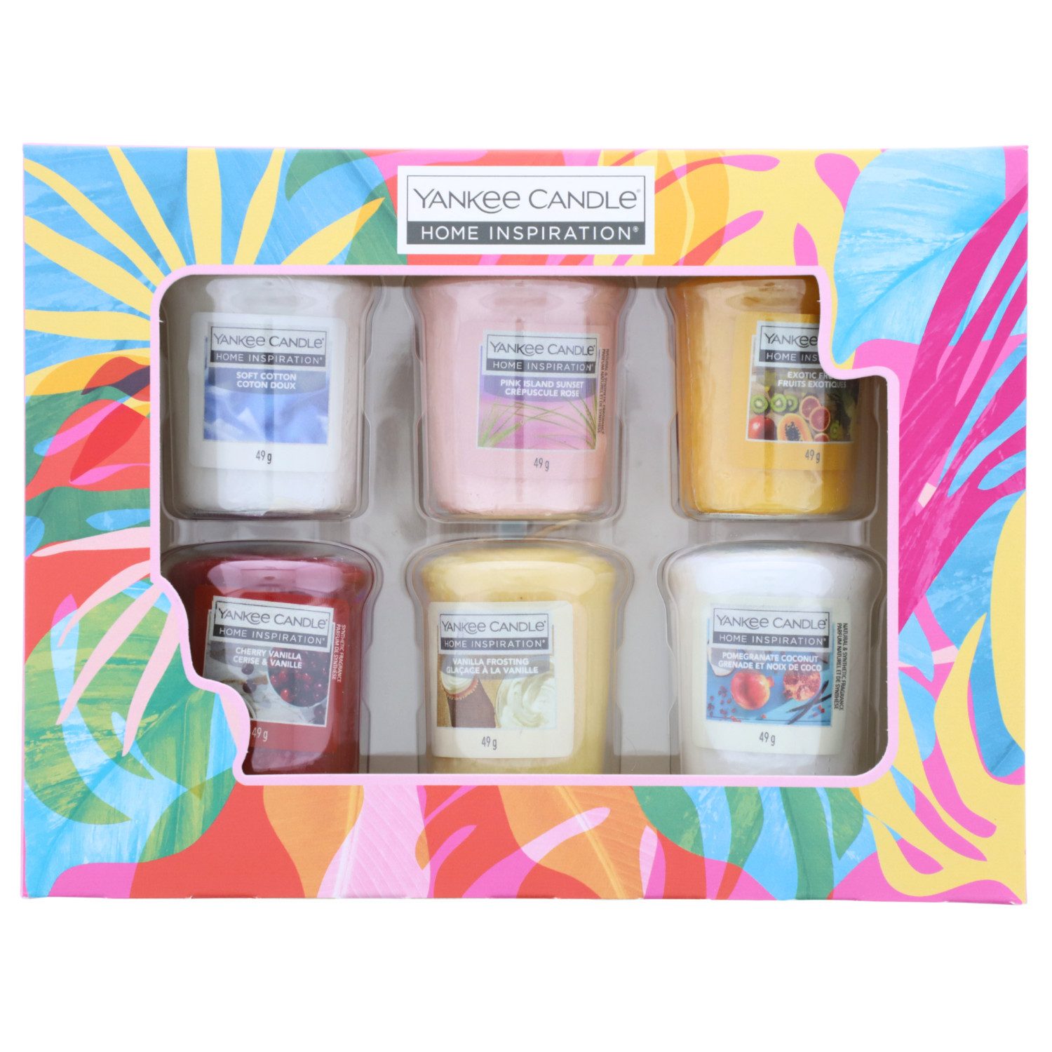 Yankee Candle Duftkerze Yankee Candle 6er Set Home Inspiration Votivkerzen Diverse Düfte