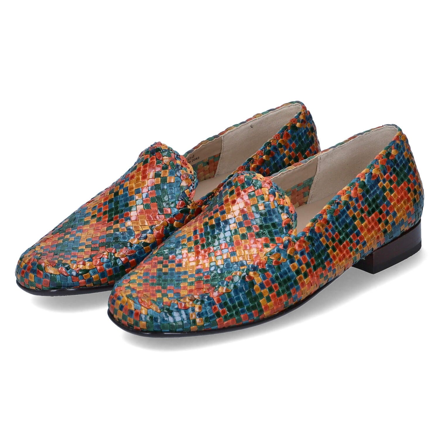 SIOUX Sioux 64845 Damen Glattleder multicolored Slipper