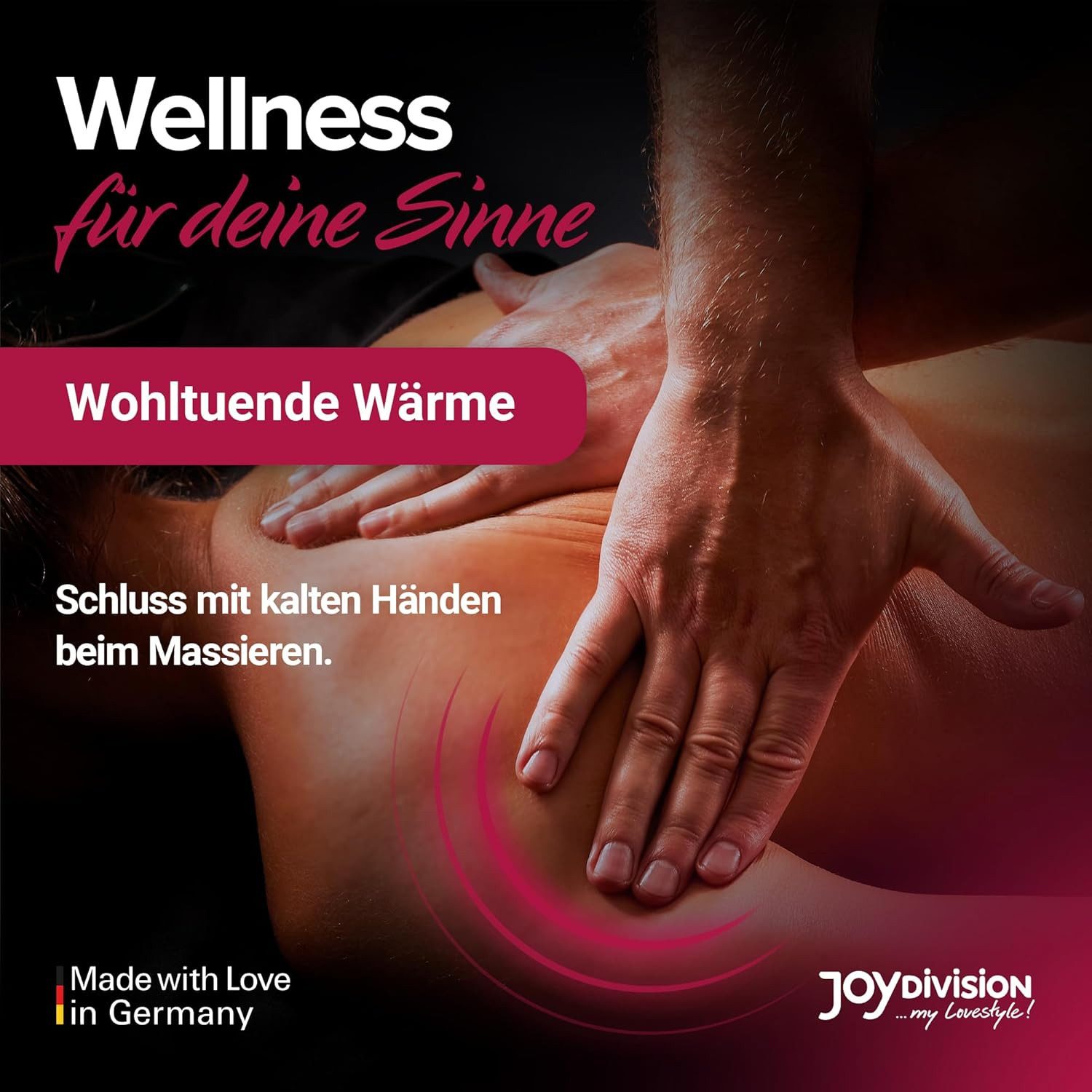 JOYDIVISION Massageöl WARMup, das ölfreie Massageliquid, Fett-und ölfreies Liquid, wie ein Massageöl