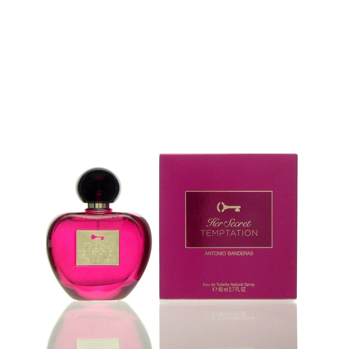 antonio banderas Eau de Toilette Her Secret, Glasflakon, Parfüm EDT, Damenduft