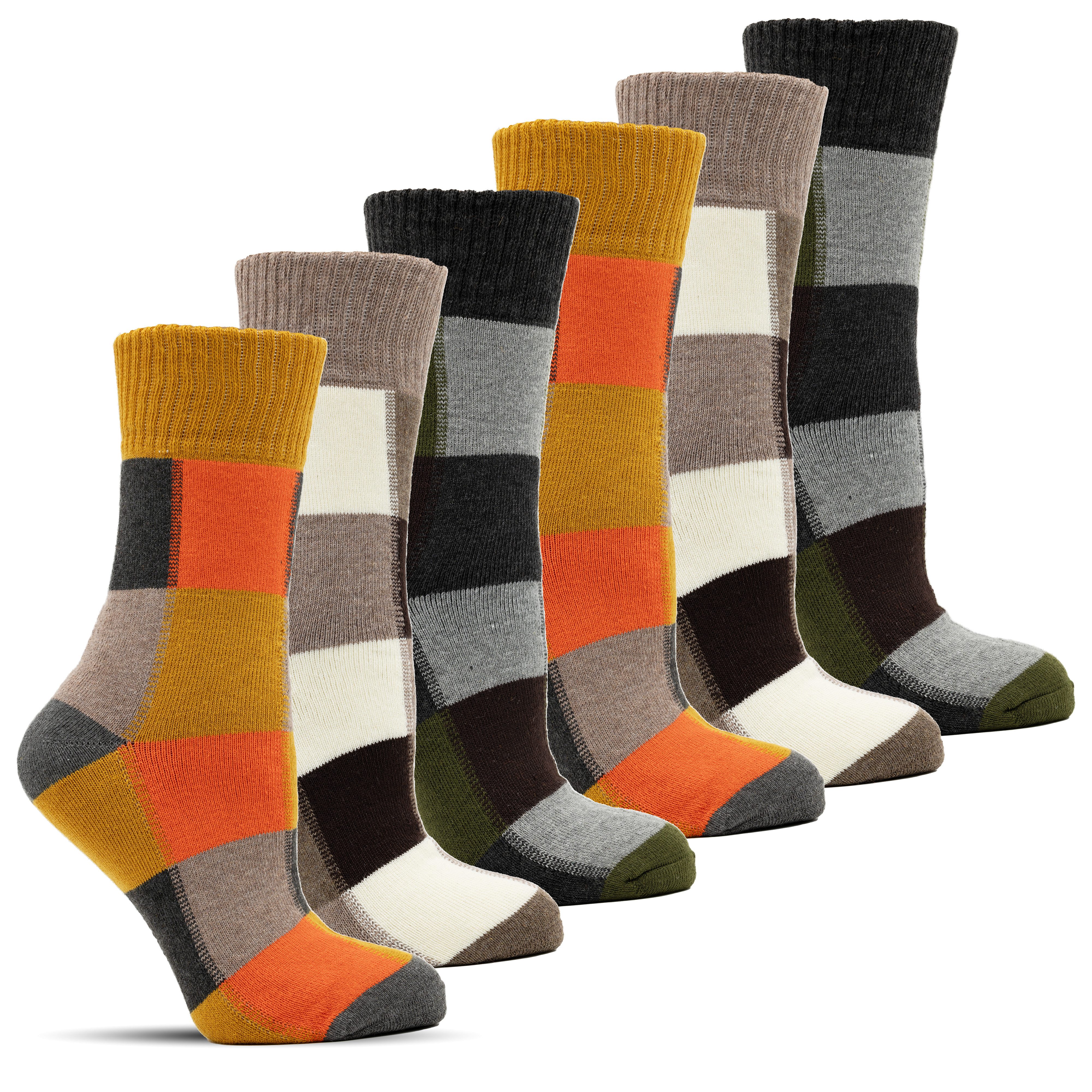 Frostfighter Thermosocken Herren Wintersocken (6-Paar) dicke gefütterte Str günstig online kaufen
