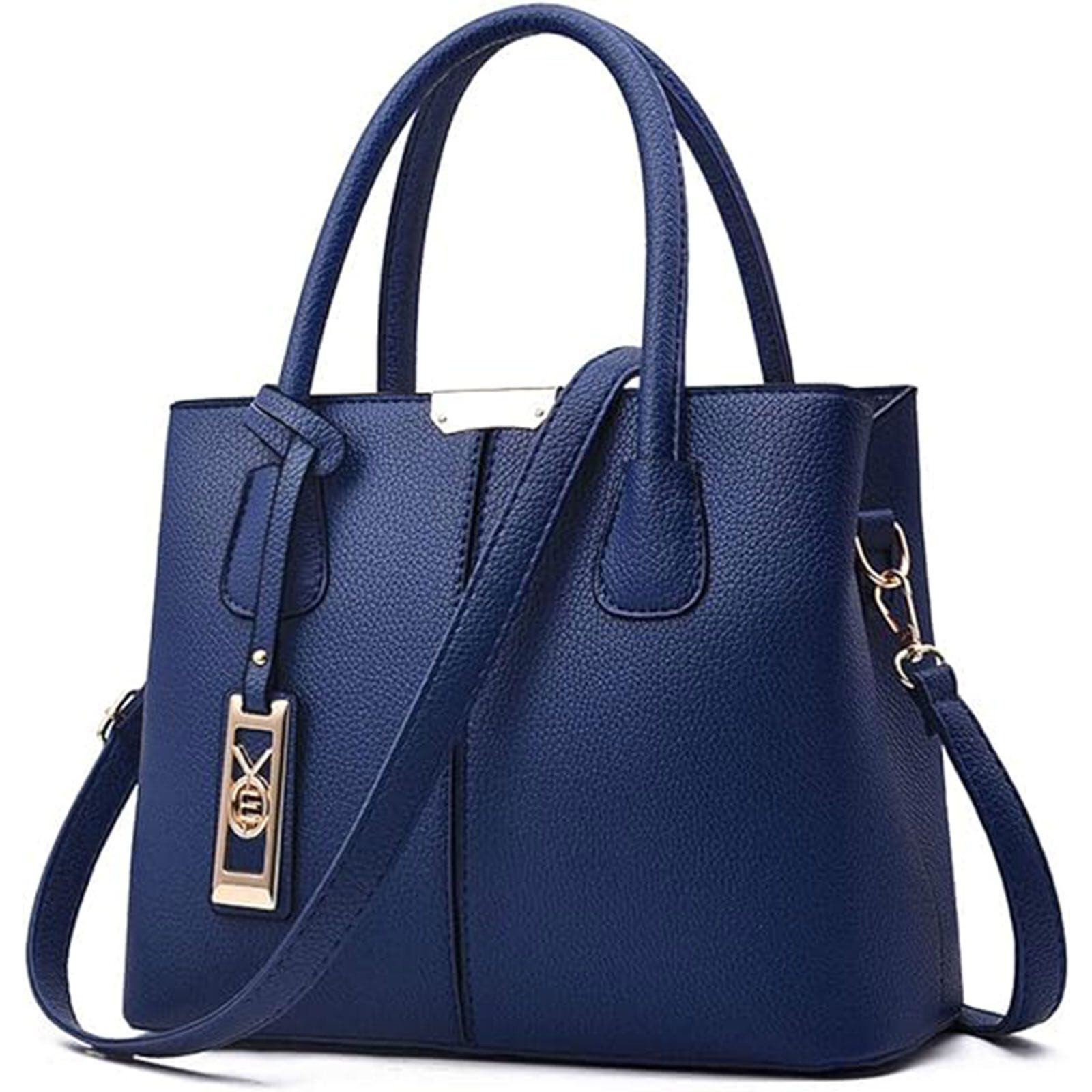 HAUSS SPOLE Henkeltasche Henkeltasche Umhängetasche Tragetasche Aktentasche Tasche Frauen Damen (Schultertasche Arbeitstasche Messenger-Tasche Top Griff Schultergurt, Freizeittasche, Unitasche, Bürotasche, Kunstleder, Kunstledertasche), für Frau Frauen Jungen Freizeit Arbeit Business Schule Büro Reisen usw