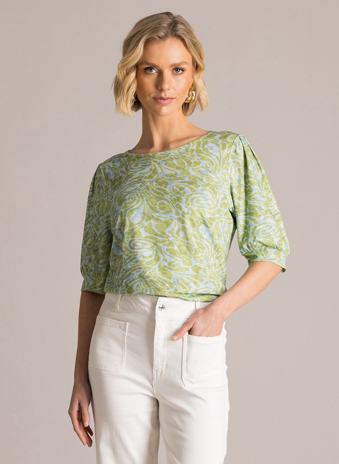 yest Kurzarmshirt Gentiana Essential
