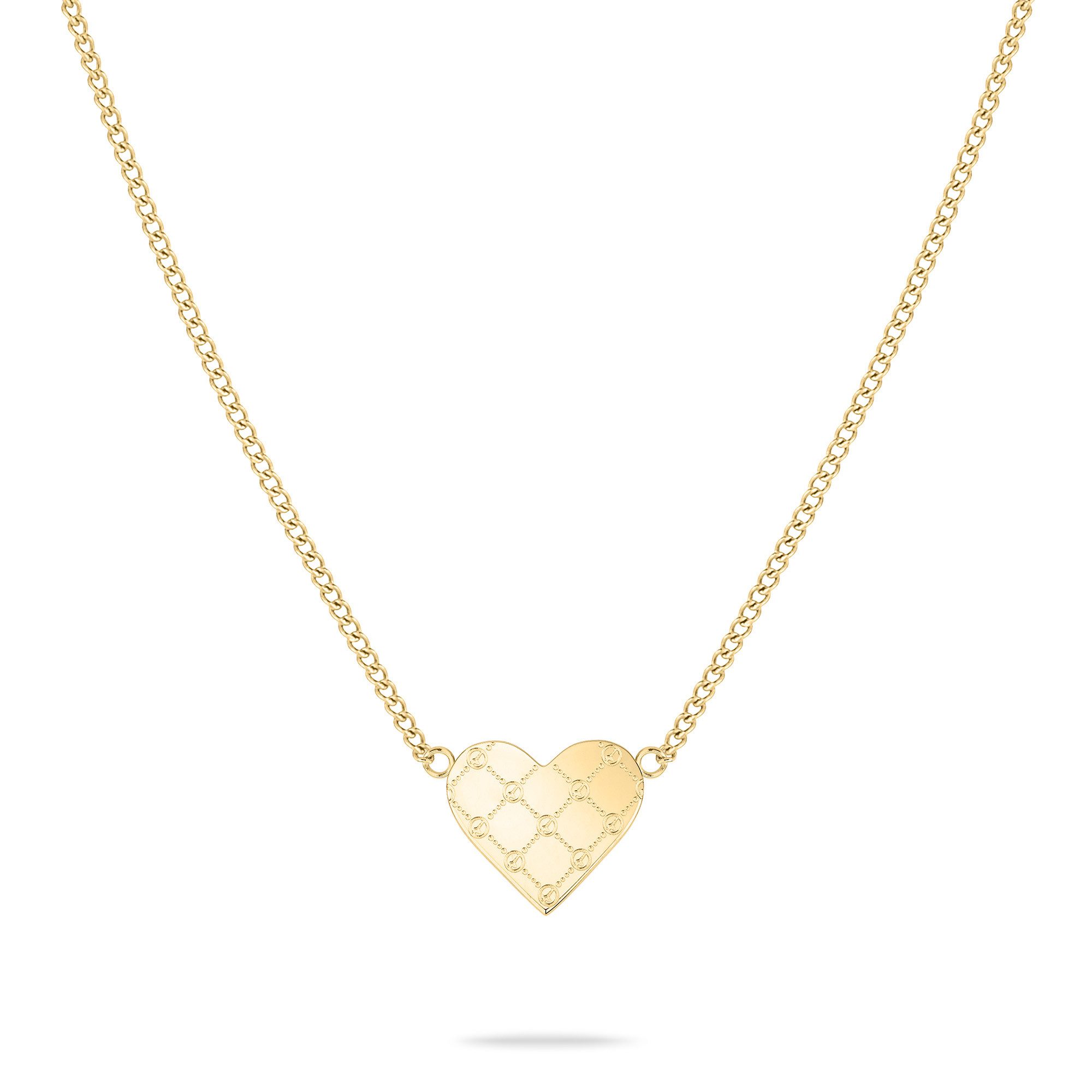 Tamaris Kette mit Anhänger The T-Pattern Heart, Herz