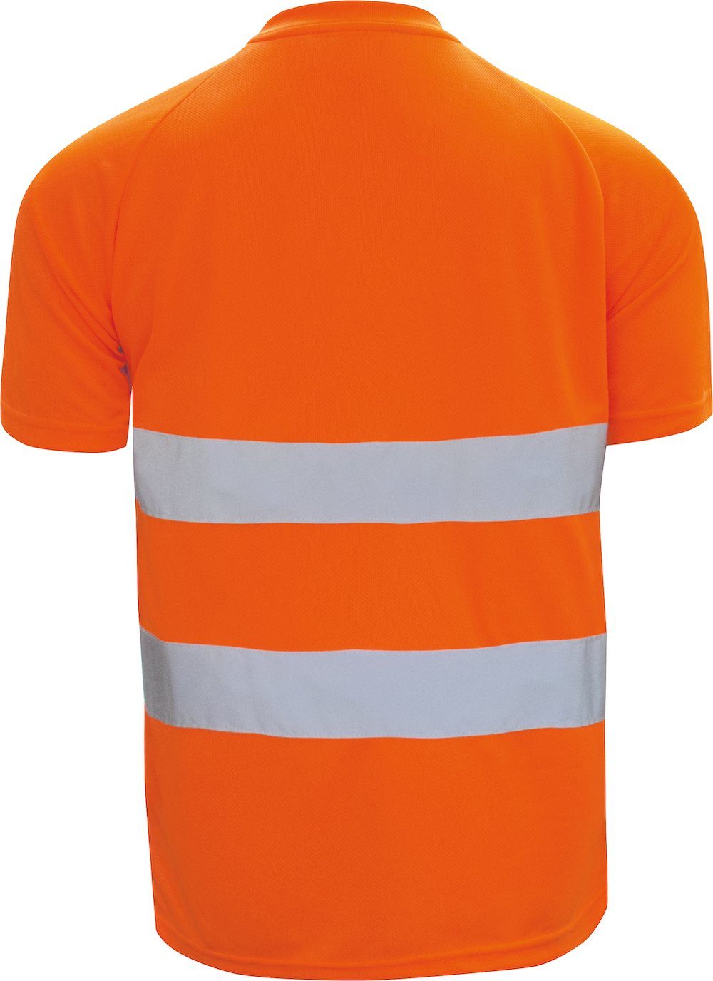 vizwell Arbeitshose Arbeitsshirt Warnschutz T-Shirt, Orange Gr. XXXXL (1-tlg)