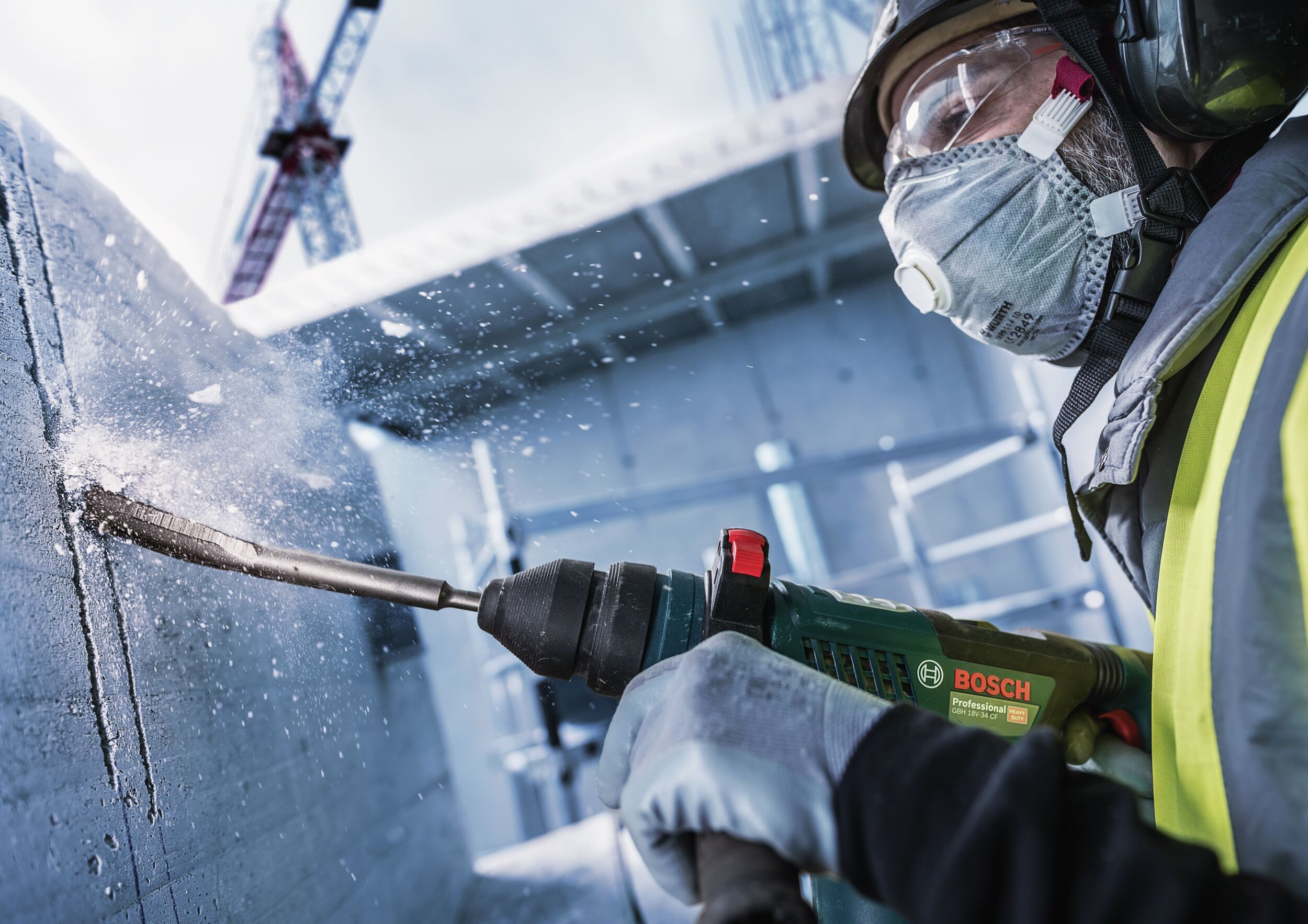 BOSCH Universalbohrer Pro SDS plus, SDS plus Hohlmeißel, 22 x 250 mm
