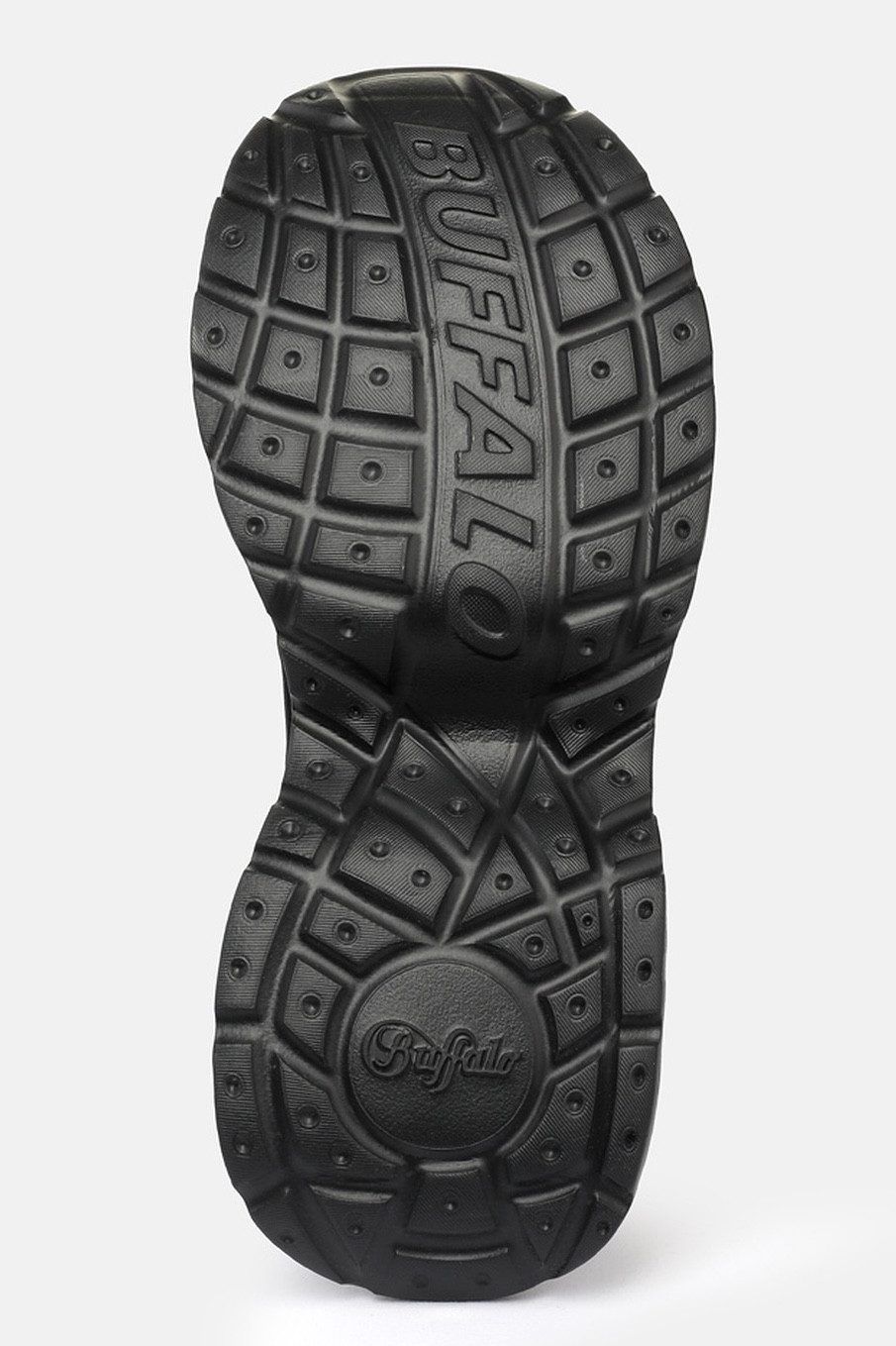 Buffalo Yuno one Plateausneaker Halbschuh, Schnürschuh, Retro-Sneaker mit Memory Foam Innensohle