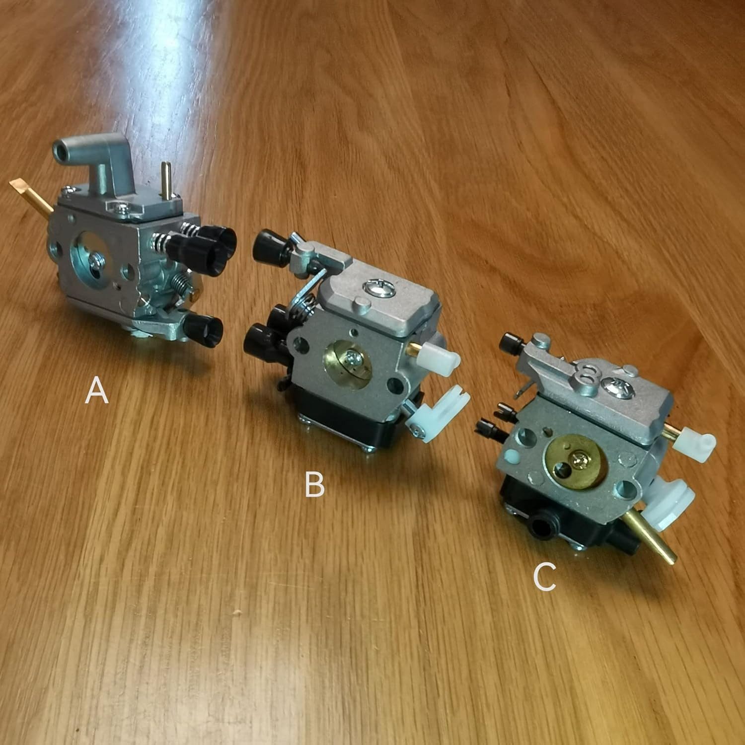 FELIXLEO Kraftstoff-Filterkopf Vergaser mit 2 Dichtungen für Rasenmäher Kettensäge Motor (1 St)