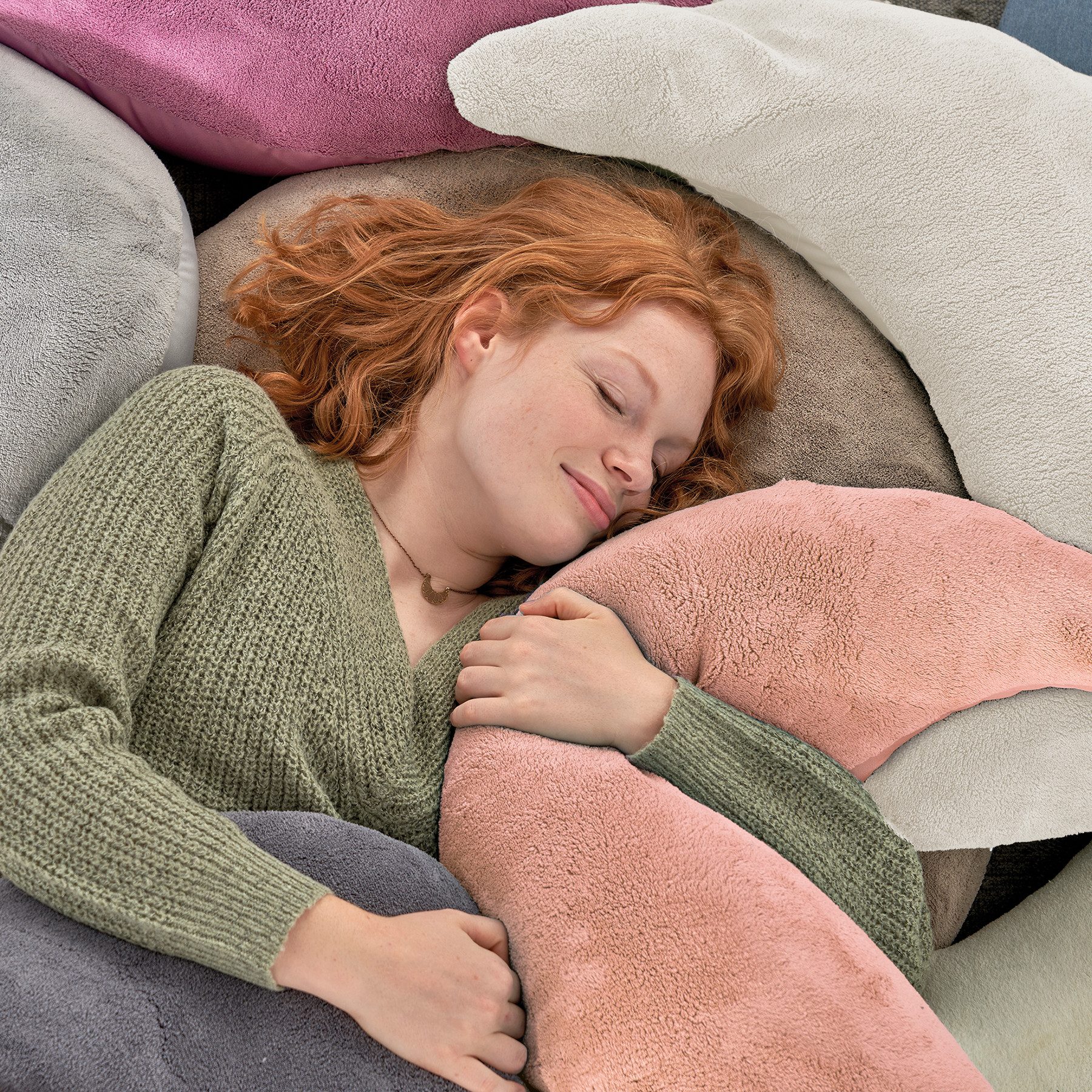 Kinderhaus Blaubaer Stillkissen Plüschmond Stillkissen TOP