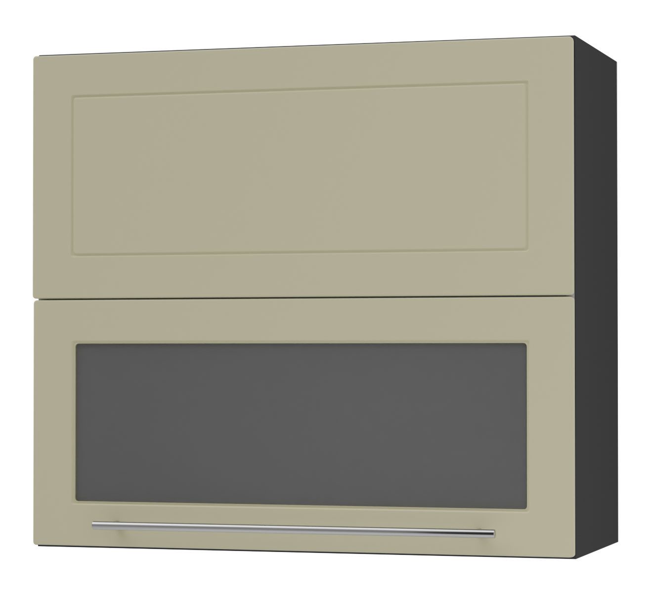 vanille matt | Korpus: schwarz