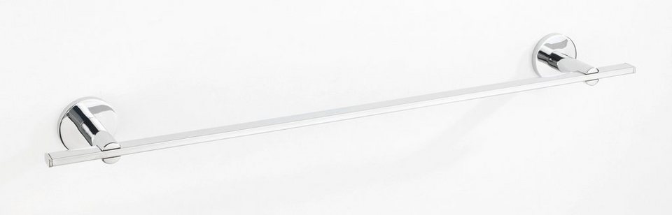WENKO Handtuchstange UV-Loc® Isera, befestigen ohne Bohren, Stilvolle  Badetuchstange aus Vierkantrohr, lang