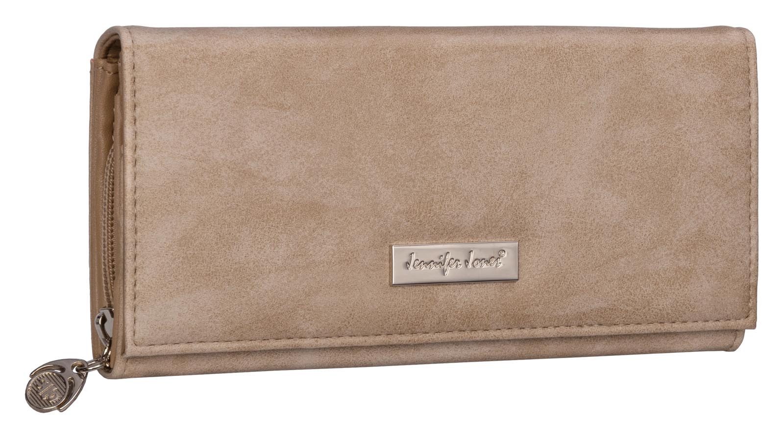 Jennifer Jones Geldbörse JENNIFER JONES Damen Geldbörse Geldbeutel Brieftasche Portmonee XXL, Damen Geldbörse klappbar mit Reißverschluss Portemonnaie Geldbeutel
