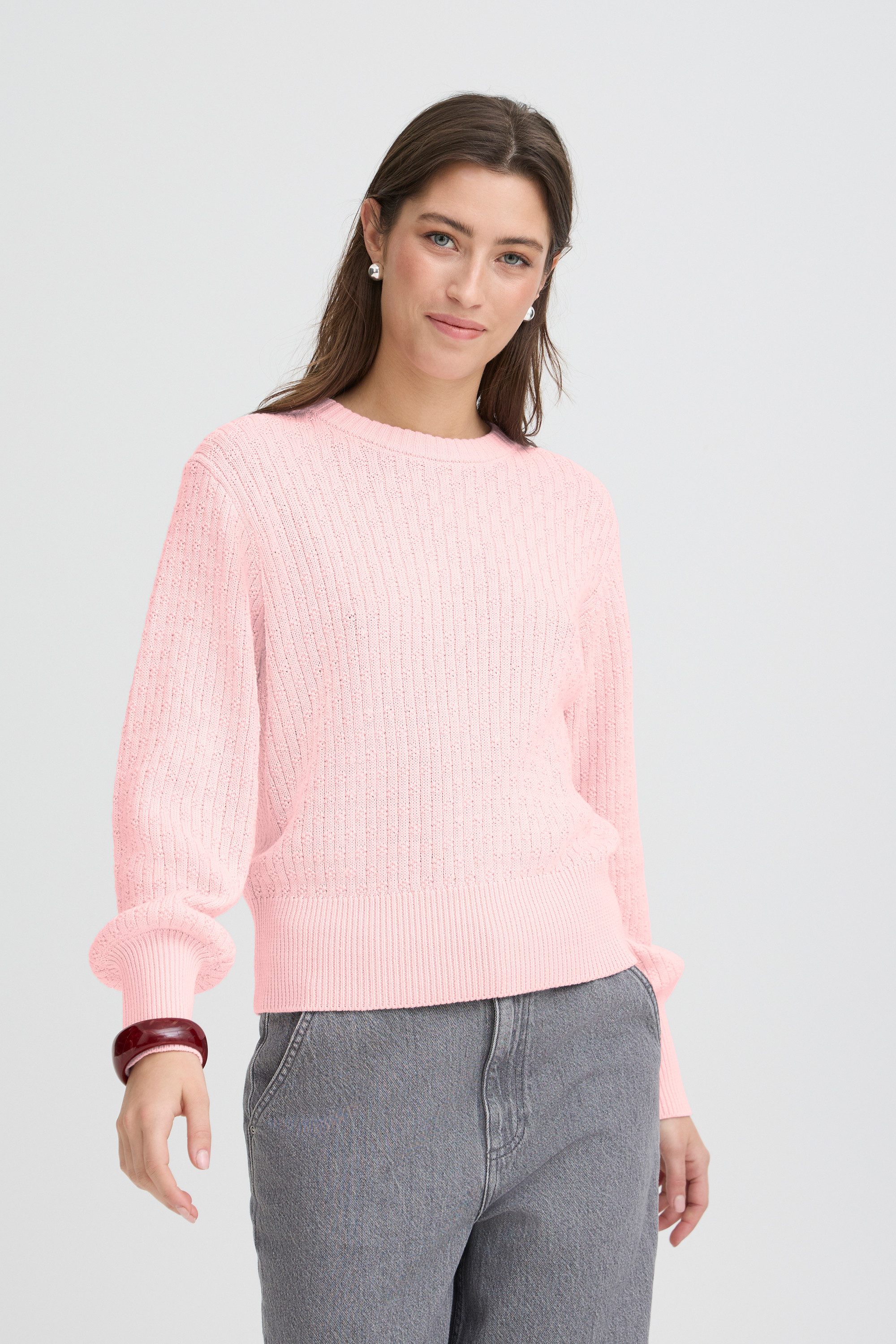 b.young Strickpullover Langarm BYNERAM