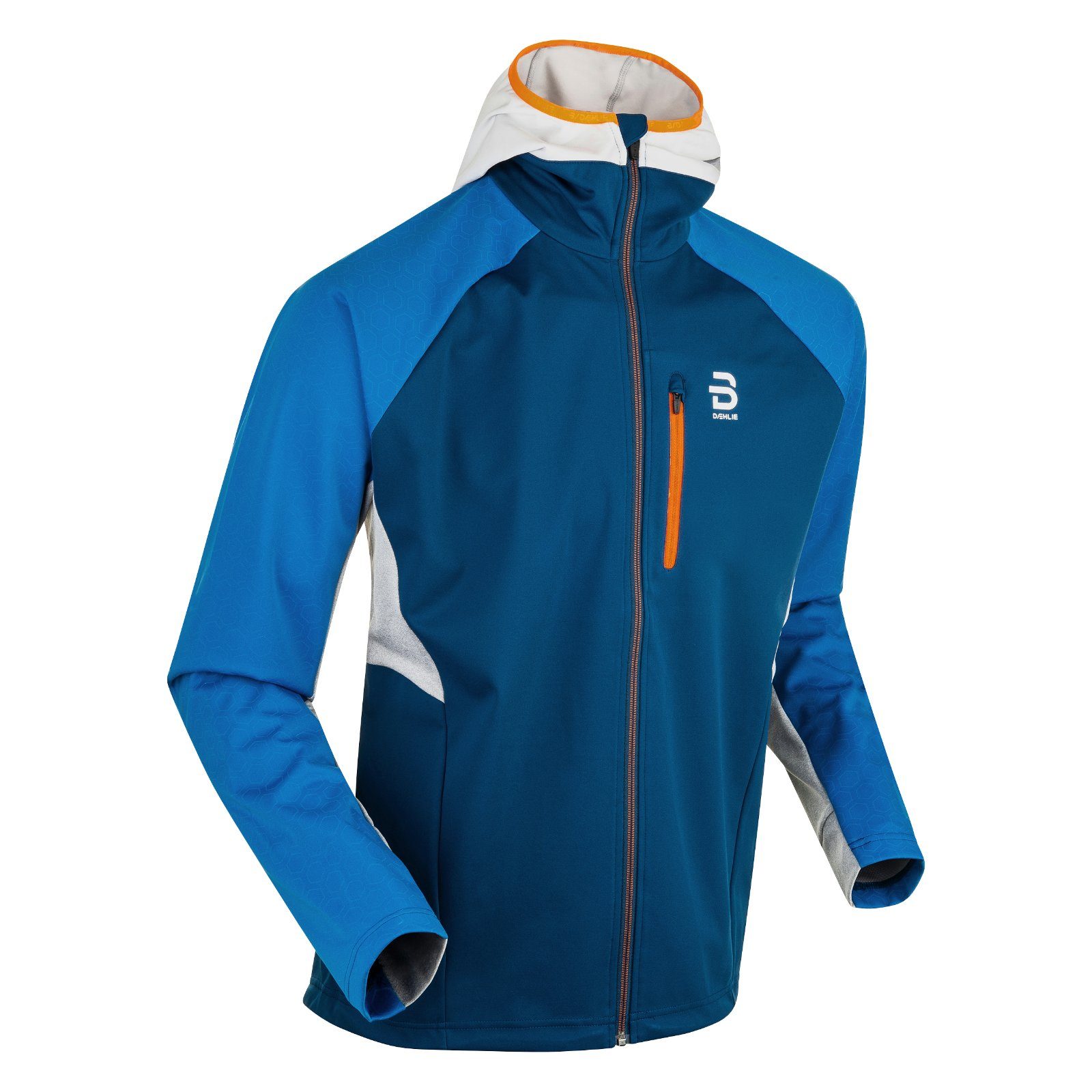 DAEHLIE Funktionsjacke Jacket North aus 3-lagigem Softshell und elastische Einsätze