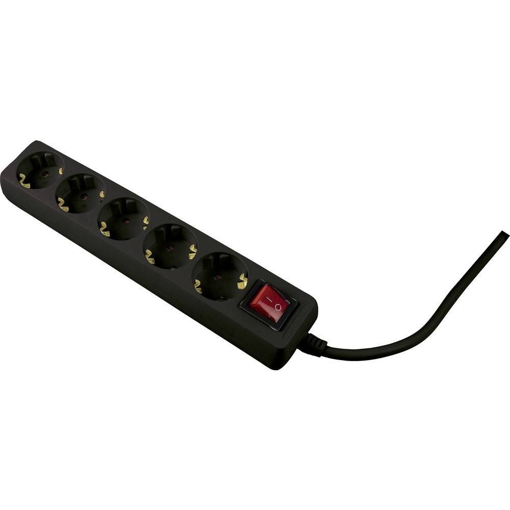 as - Schwabe Steckdosenleiste s 3-fach, 2m Winkelsch 11394 Steckdosenleiste, mit Schalter