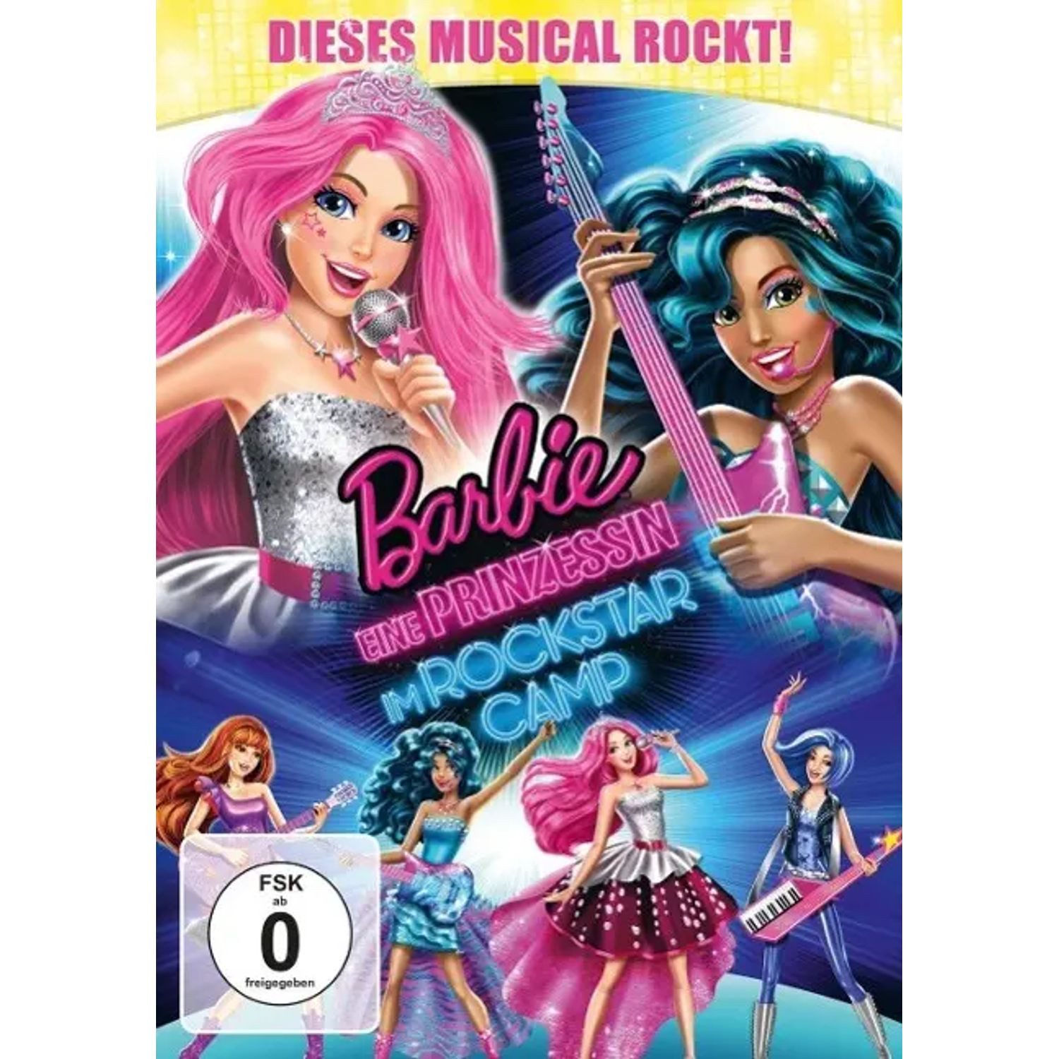 Universal Pictures Barbie - Eine Prinzessin im Rockstar Camp